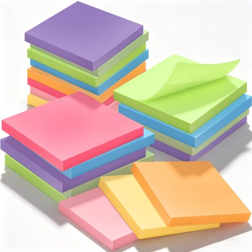 16 Pack of 3X3 Inch Sticky Notes Self-Stick Memo Pads 960 Sheets in Total Great for Home Office and School