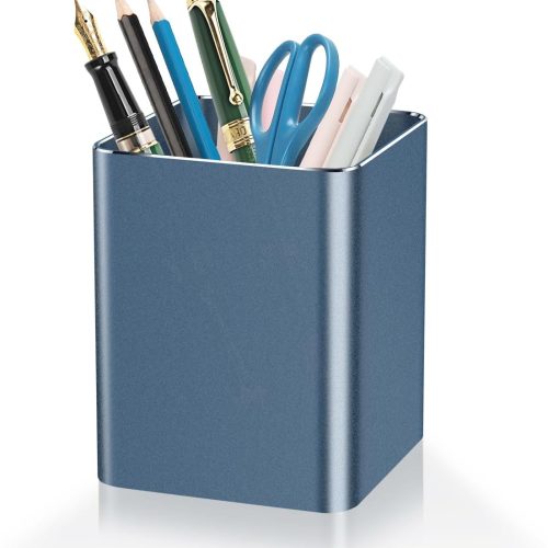Multifunctional Pen Holder Desk Organiser with Book Stand and 2 Drawers