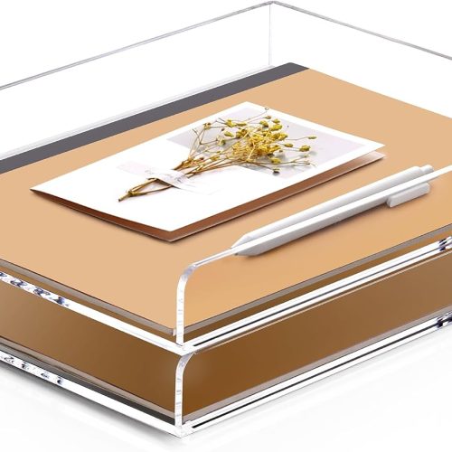 2-Tier Stackable Acrylic Document Tray